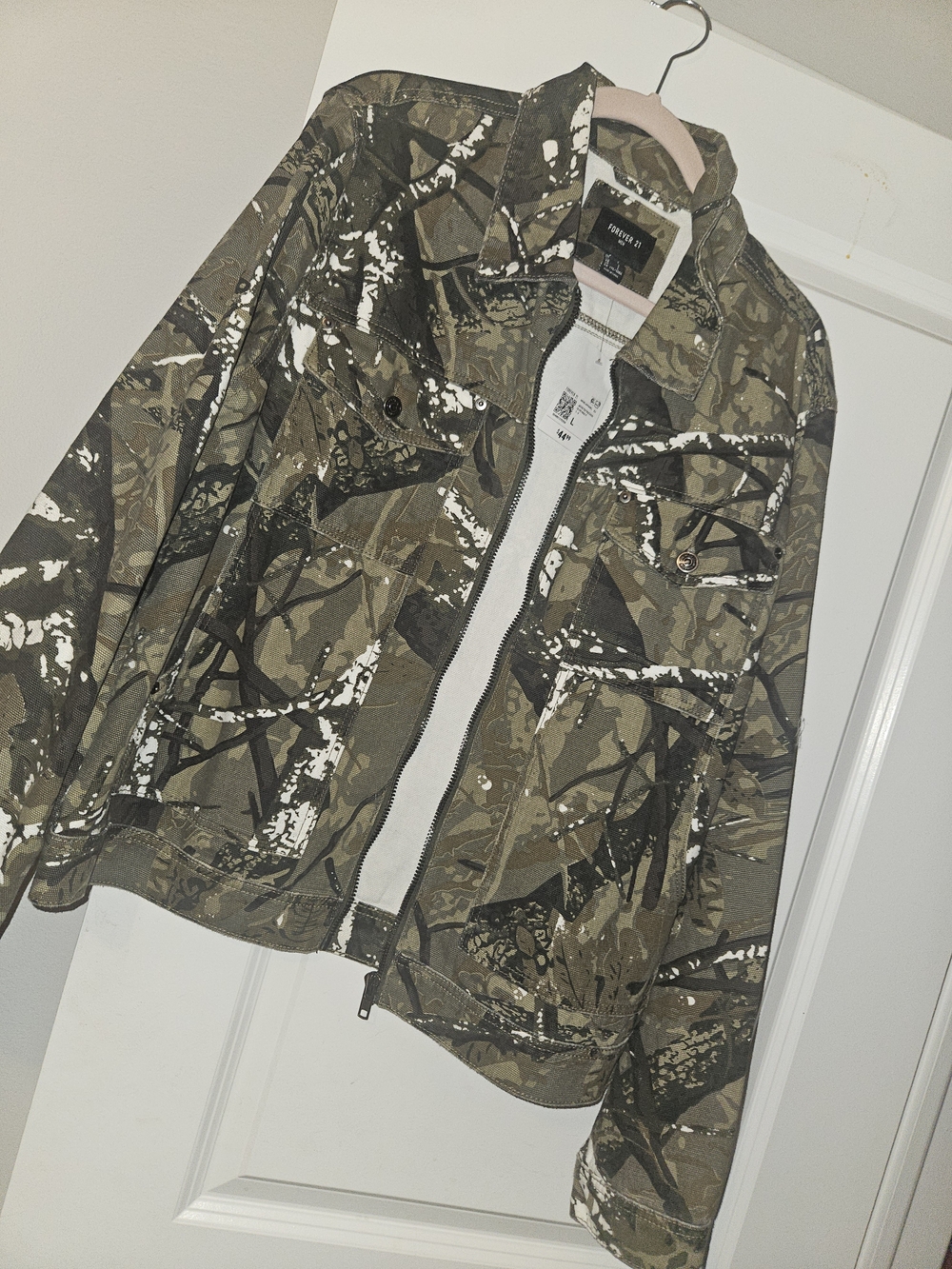 Men's F21 Camo Utility Zip Jacket
